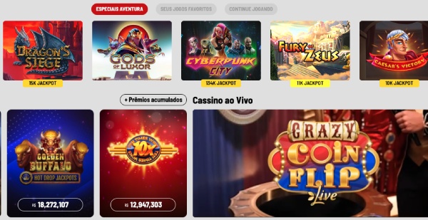 Bodog casino screenshot