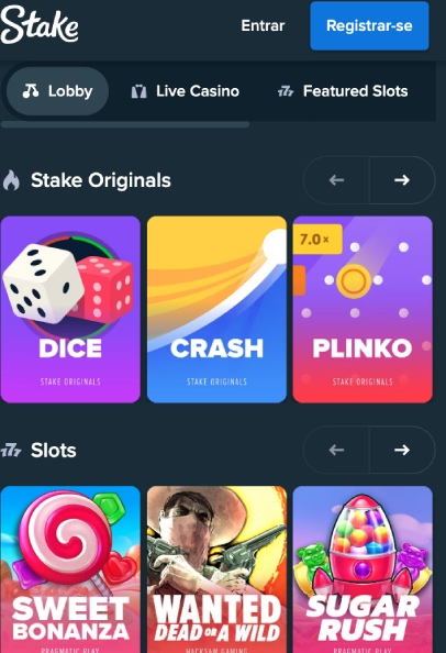 Baixar Stake Casino app