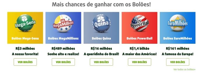 Jogue em loterias online do Brasil e do mundo na Lottoland