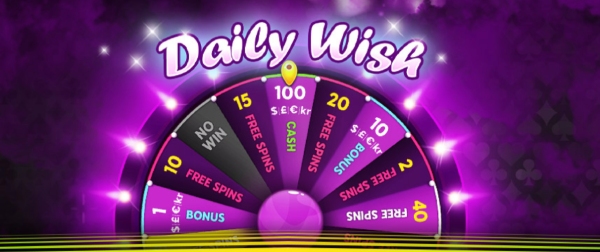 Free spin na 888casino - Promoção Daily Wish