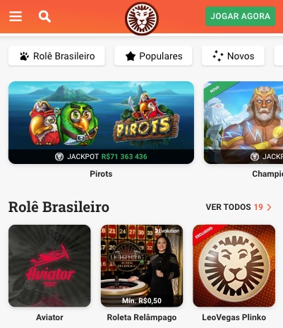 LeoVegas Casino app