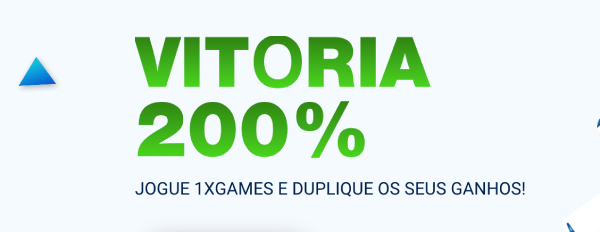 Promoção 1xGames Vitória 200%