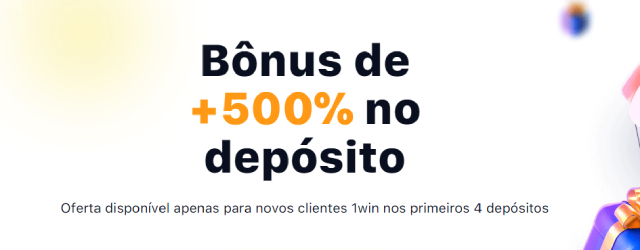 Bônus de boas-vindas da 1win Casino